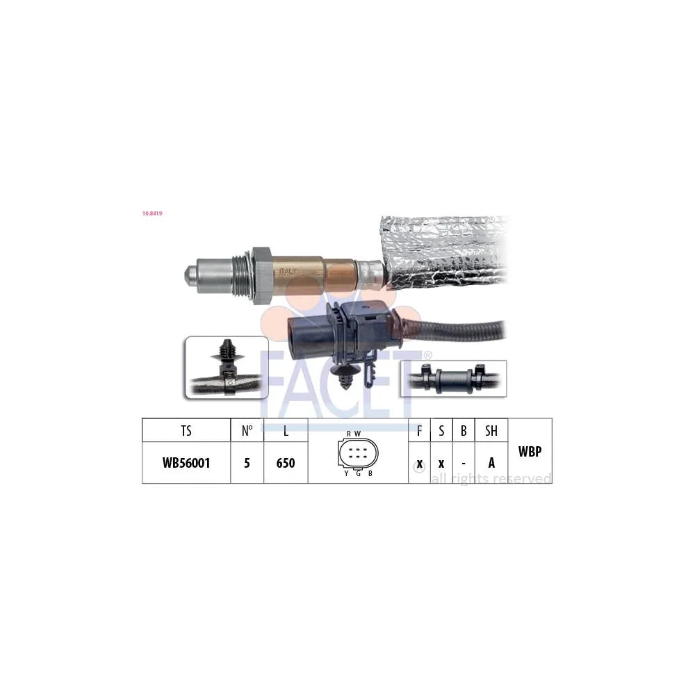 Sonda Lambda Facet - 10.8419