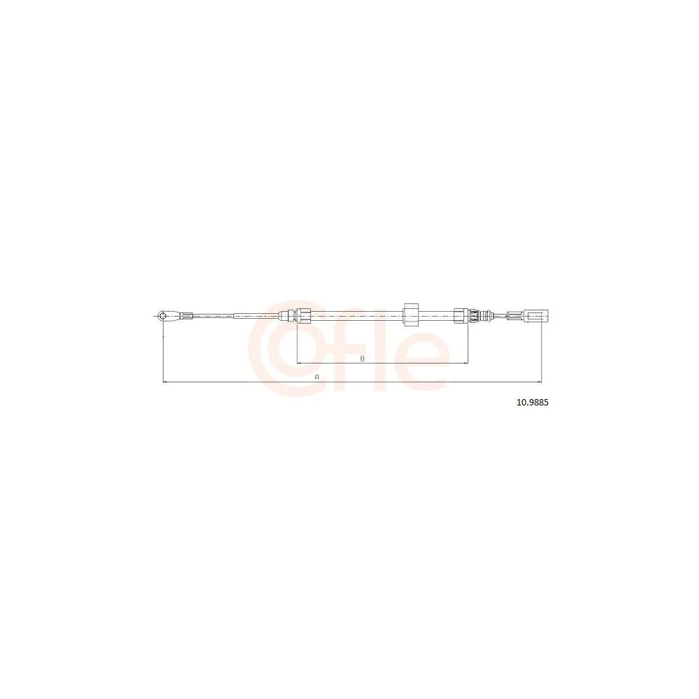 Cablu Frana Cofle - 10.9885