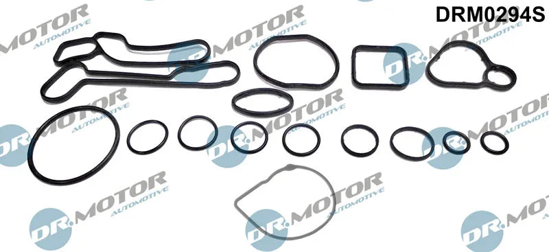 Set garnituri radiator ulei Automotive, 149x140x24 mm, Dr Motor DRM0294S