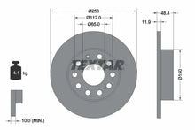 Disc frana Textar - 92121103
