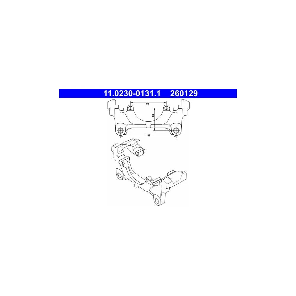Suport, etrier TRW - 11.0230-0131.1