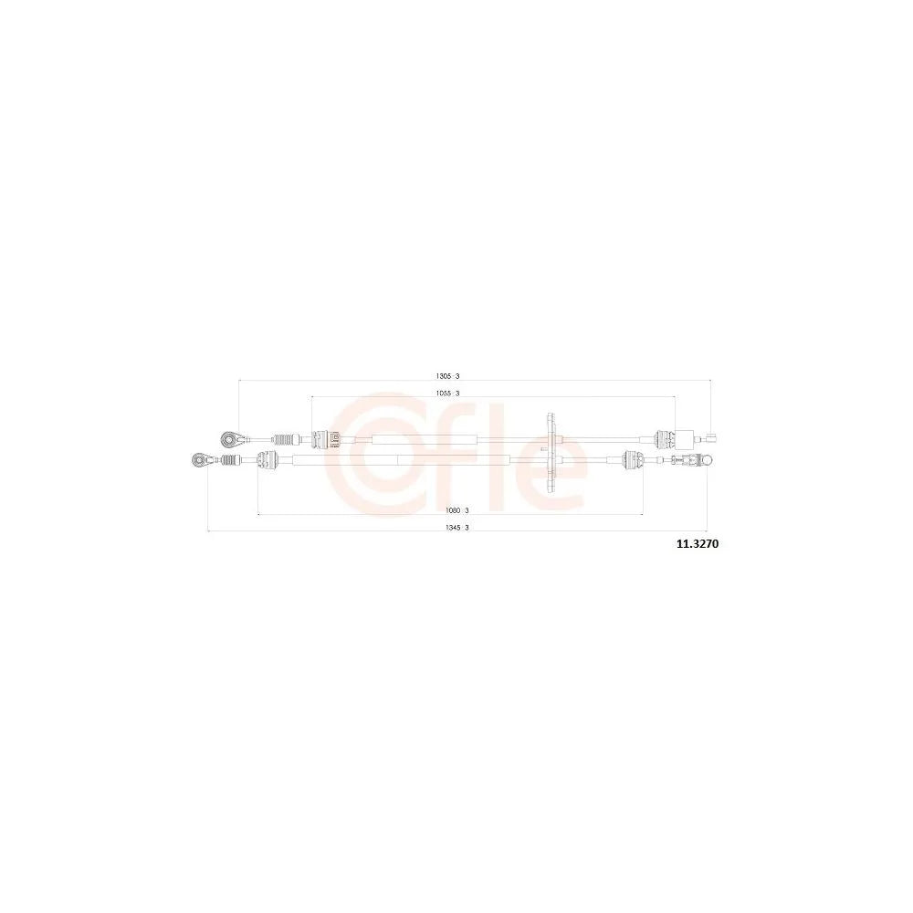 Alte Cabluri Auto Cofle 83 mm 12 V - 11.3270