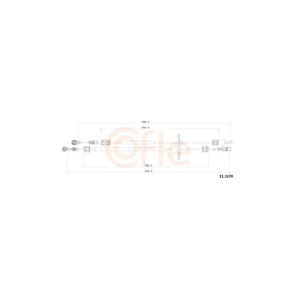 Alte Cabluri Auto Cofle 83 mm 12 V - 11.3270