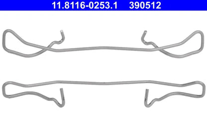 Arc, Etrier Frana ATE pentru Mercedes-Benz C Class/C Class T Model/Clk/E Class/E Class T Model, Mercedes C - 11.8116-0253.1