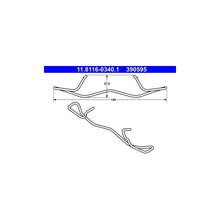 Arc Etrier ATE - 11.8116-0340.1