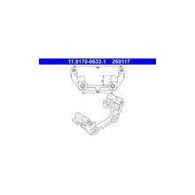 Suport, etrier TRW pentru Opel, Saab - 11.8170-0633.1