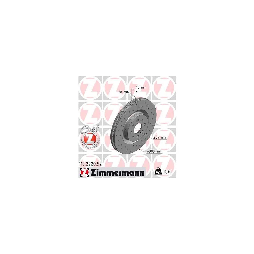 Discuri Frana Zimmermann 45 mm - 110.2220.52