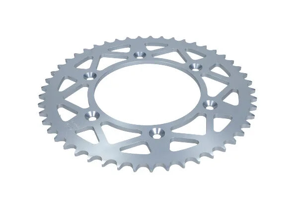 Pinion Motrice Spate Moto Aluminiu Anodowana Argintiu AFA - 11212N-49