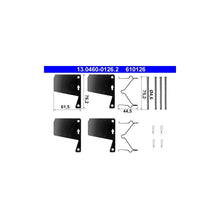 Placute Frana ATE pentru Ford Capri/Consul/Consul Cupe/Consul Turnier/Escort - 13.0460-0126.2