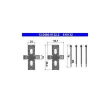 Placute Frana ATE - 13.0460-0132.2