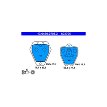 Placute Frana ATE - 13.0460-2705.2