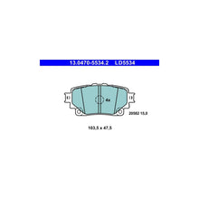 Set Placute Frana, Frana Disc ATE - 13.0470-5534.2