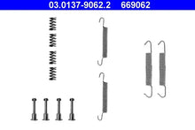 Set accesorii, saboti frana parcare TRW pentru BMW - 03.0137-9062.2
