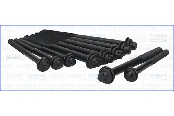 Set surub chiulasa, Citroen, Fiat, Iveco, Peugeot, 328x259x38 mm, Ajusa AJU81043700