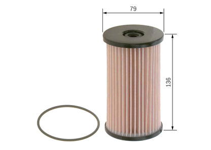 Filtru Combustibil BOS 0.16 kg - 1457070008