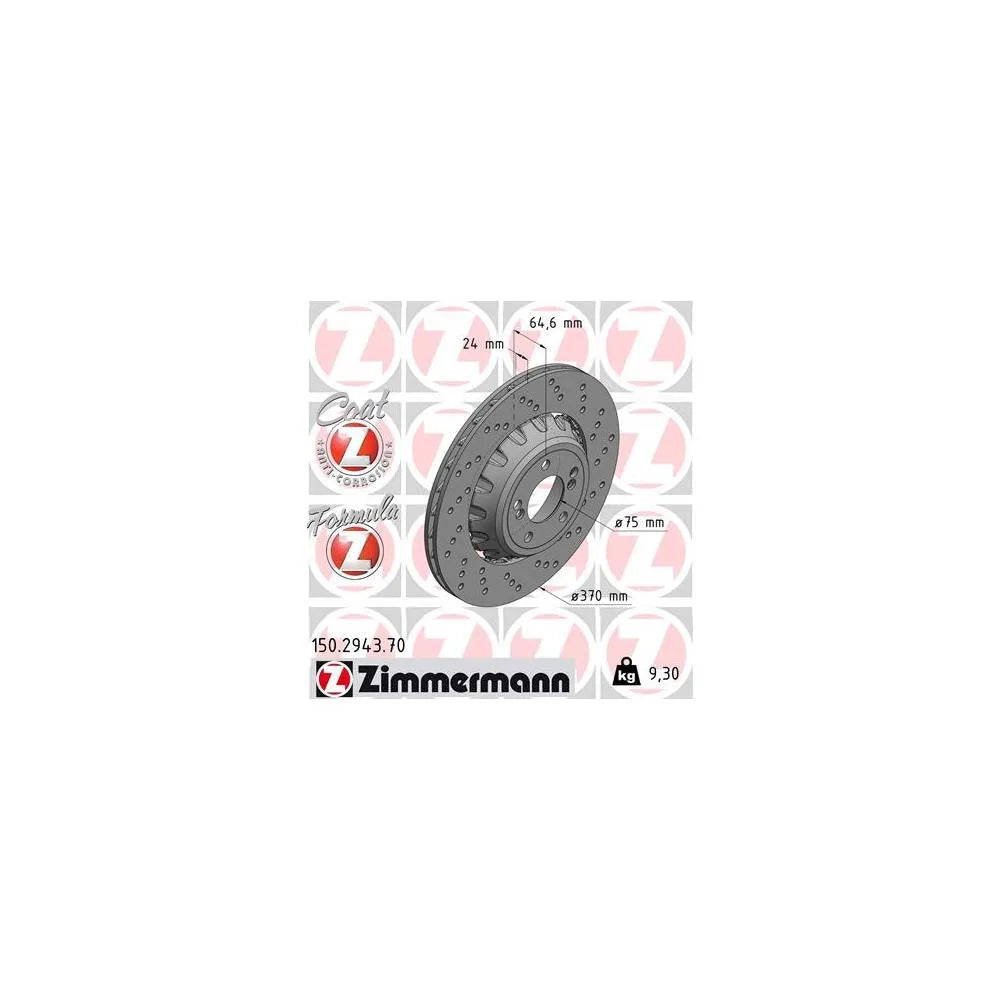Discuri Frana Zimmermann 120 mm 75 mm - 150.2943.70