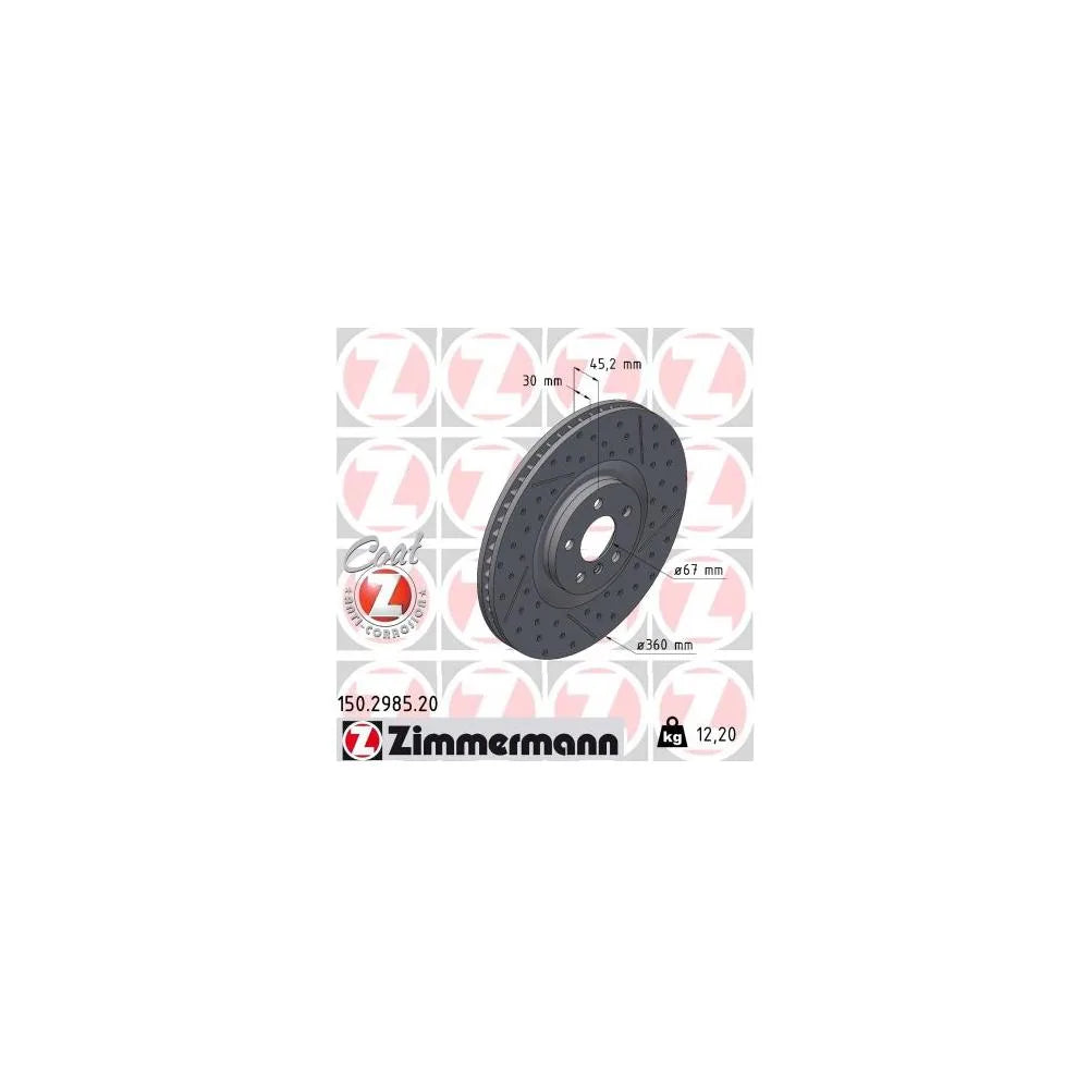 Discuri Frana Zimmermann - 150.2985.20