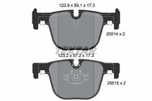 Set placute frana, frana disc Textar pentru BMW - 2551401