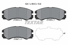 Set placute frana, frana disc Textar pentru Isuzu, Opel - 2184501