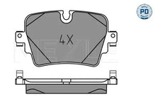 Set placute frana, frana disc Meyle pentru Jaguar - 0252574217/PD