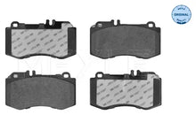 Set placute frana, frana disc Meyle pentru Mercedes-Benz - 0252497618