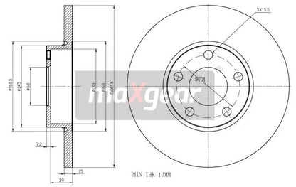 Disc Frana Maxgear - 19-0783