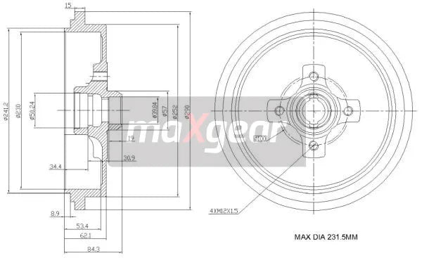 Tambur Frana MAX - 19-0835