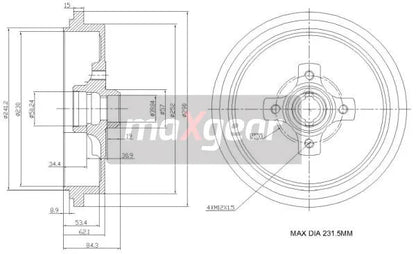 Tambur Frana MAX - 19-0835
