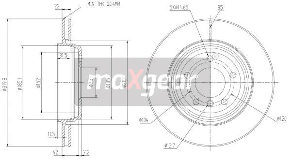 Disc Frana MAX - 19-1017