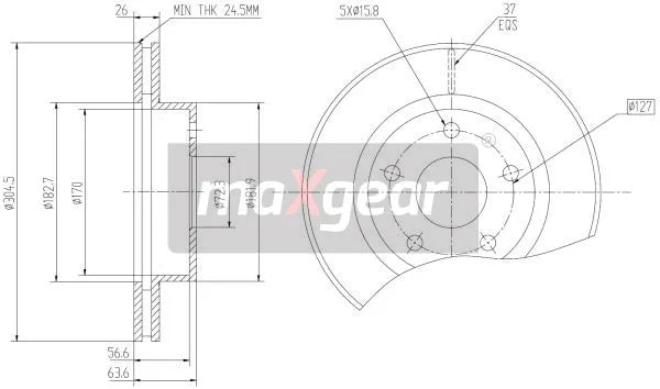 Disc Frana MAX - 19-1827