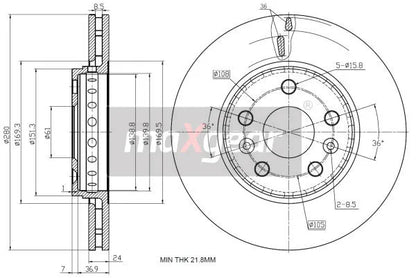 Disc Frana MAX - 19-2002