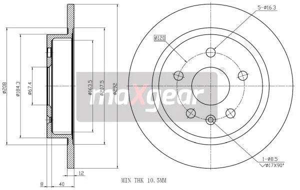 Disc Frana MAX - 19-2017