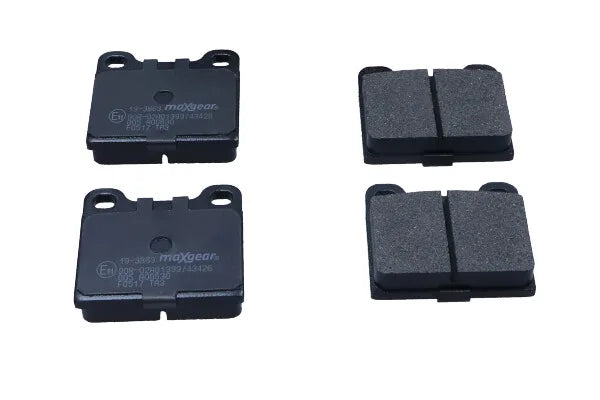 Set Placute Frana, Frana Disc Maxgear - 19-3863