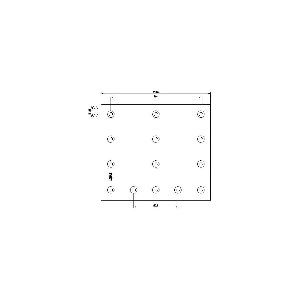 Tamburi Frana Textar pentru Volvo B7/F10/F12/F16/Fh12 - 1907105