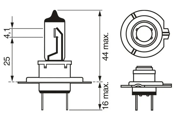 Becuri Bosch H7 0.03 kg - 1987301153