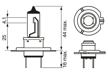 Becuri Bosch H7 0.03 kg - 1987301153