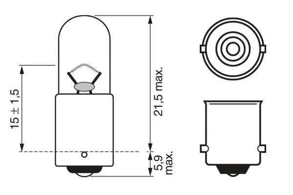 Semnalizatoare Bosch 4 W 24 V - 1 987 302 512