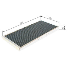 Filtru, Aer Habitaclu Bosch pentru BMW X5, Land Rover Range Rover - 1987432425