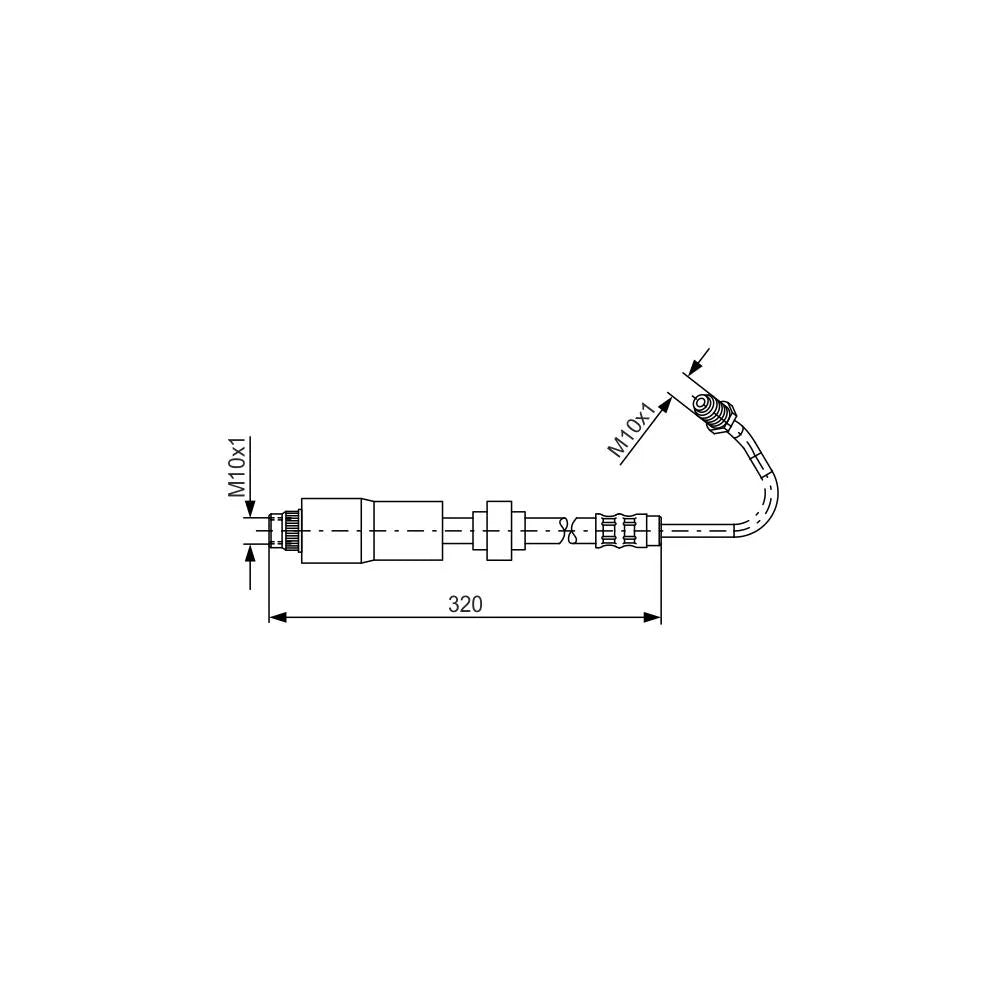 Kit Frane Bosch 325 mm 180 mm - 1 987 476 067