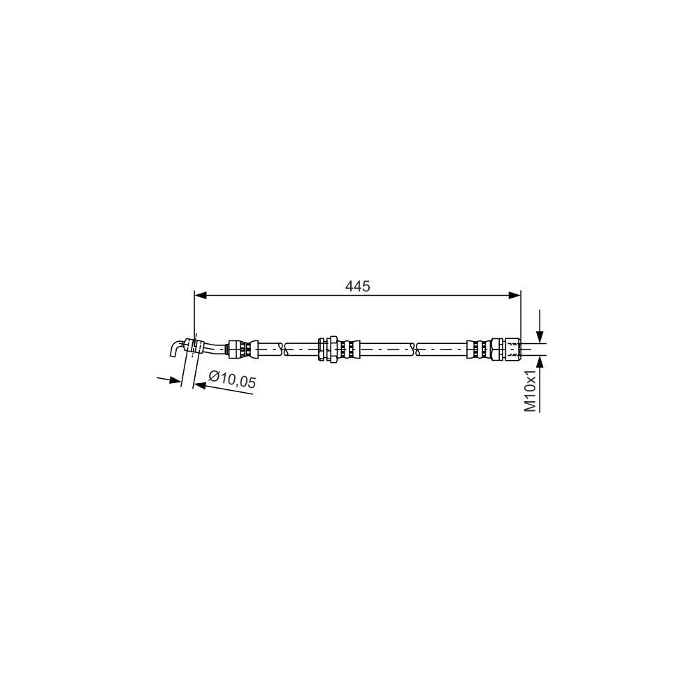 Kit Frane Bosch pentru Chevrolet Lacetti/Nubira, Daewoo Lacetti/Nubira/Nubira Wagon - 1987481386