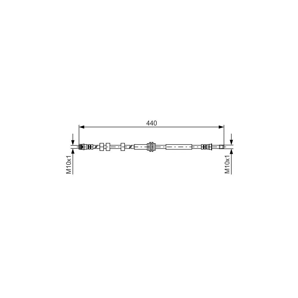 Kit Frane Bosch pentru Audi A4/A5, Porsche - 1 987 481 430