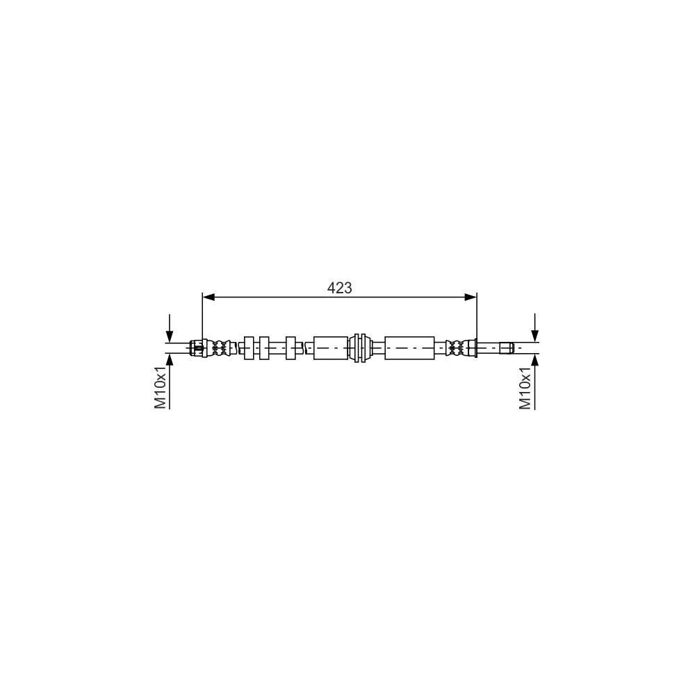 Kit Frane Bosch pentru Audi A6/A7 - 1 987 481 601