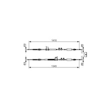 Cablu Frana Bosch pentru Ford Ecosport - 1987482560