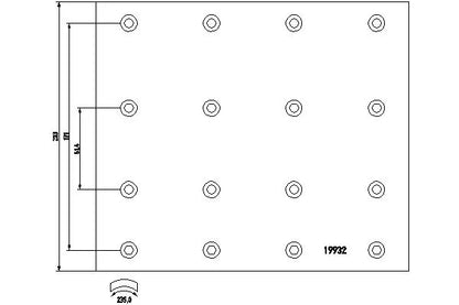Tamburi Frana Textar pentru Scania 3 - 1993201