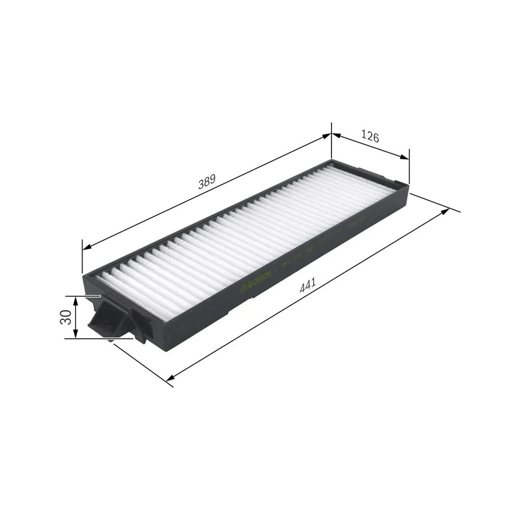 Filtru Polen Bosch pentru Saab 900/9 3 - 1987432096