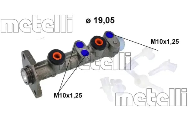 Pompa frana Fiat 126/127/128/132/FIORINO 0,6-2,0 73-96 TRW - 202-006K