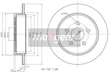 Disc frana, Chrysler, Dodge, Plymouth, Ø270 mm, Maxgear 190914