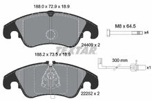 Set placute frana, frana disc Textar pentru Audi - 2440903