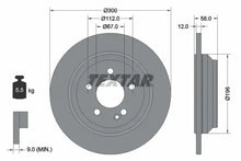 Disc frana Textar pentru Mercedes-Benz - 92272703