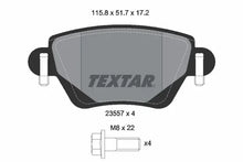 Set placute frana, frana disc Textar pentru Ford, Jaguar - 2355701